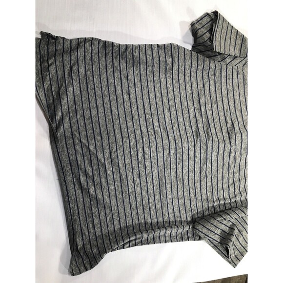 Vineyard Vines Performance Mens Striped Polo Shirt Xl Preppy Golf Logo Grey - Picture 8 of 9